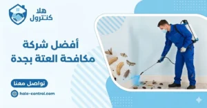 أفضل شركة مكافحة العتة بجدة