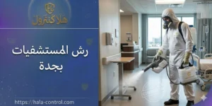 رش المستشفيات بجدة