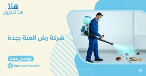 شركة رش العتة بجدة