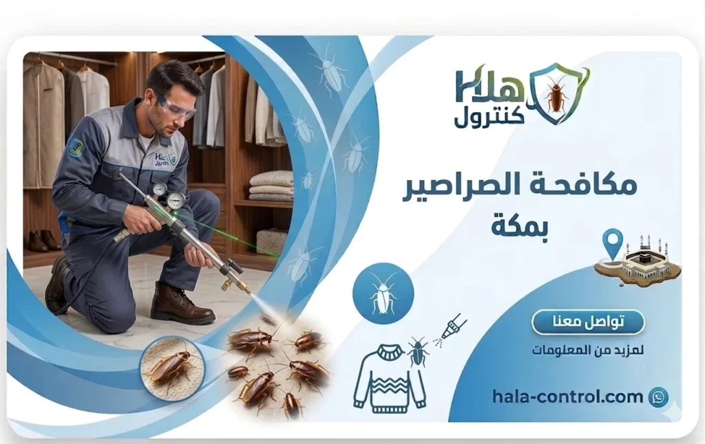 مكافحة الصراصير مكة