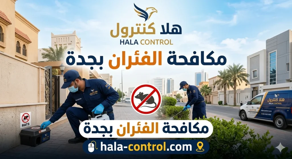 مكافحة الفئران بجدة