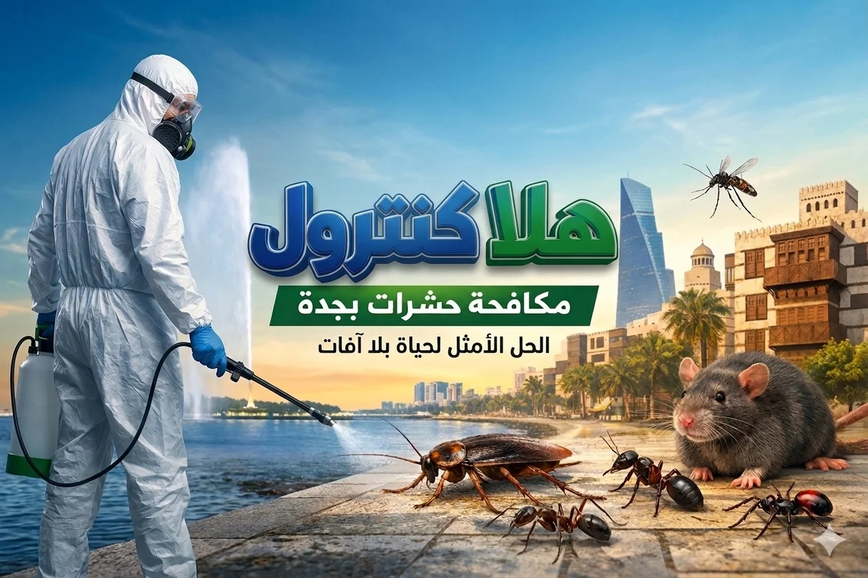 مكافحة حشرات بجدة هلا كنترول
