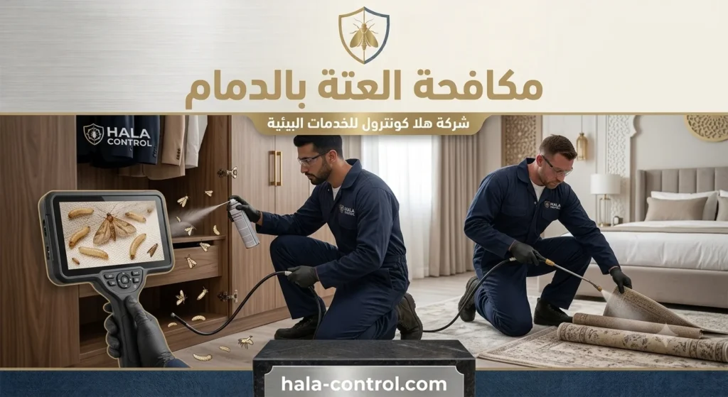 مكافحة العتة بالدمام