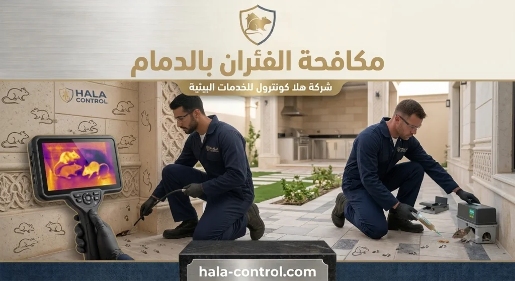 مكافحة الفئران بالدمام