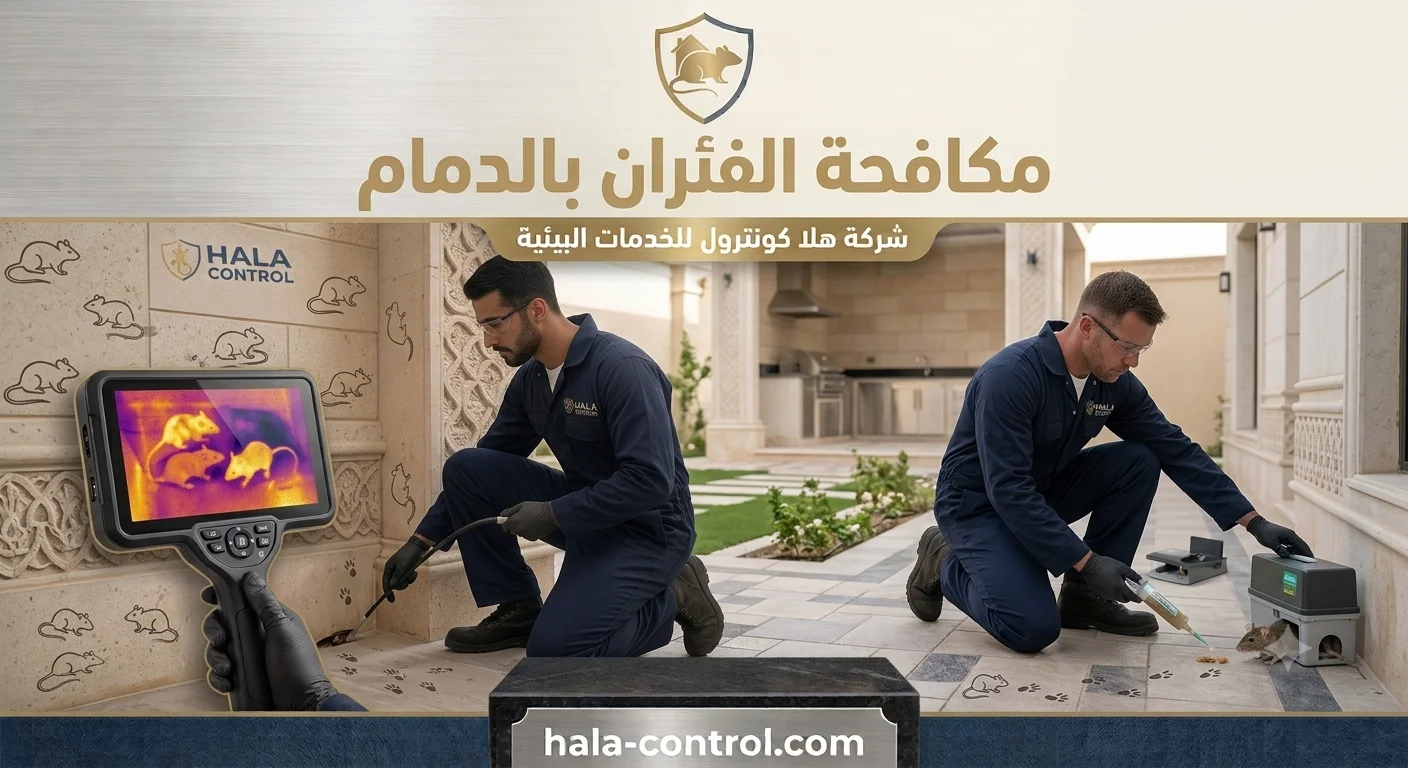 مكافحة الفئران بالدمام