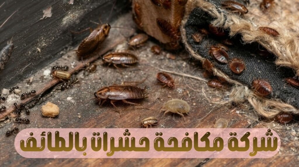 شركة مكافحة حشرات بالطائف