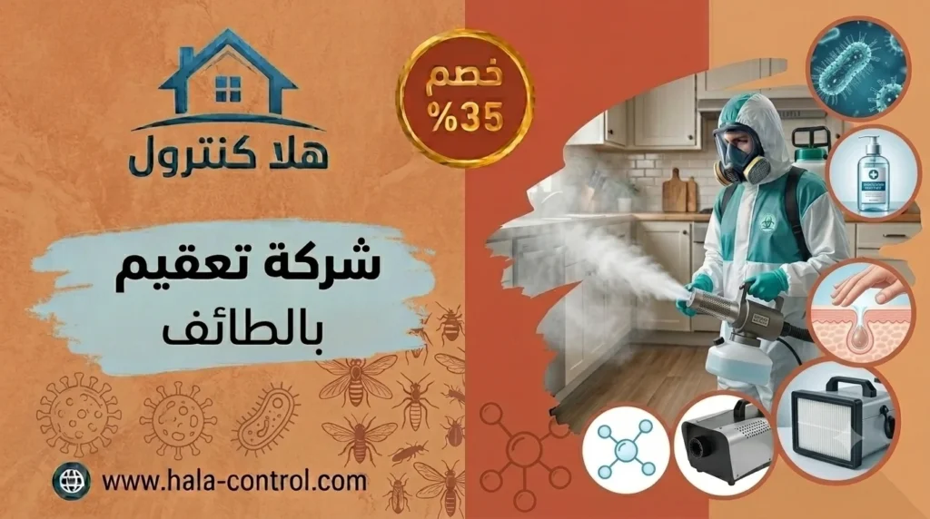شركة تعقيم بالطائف