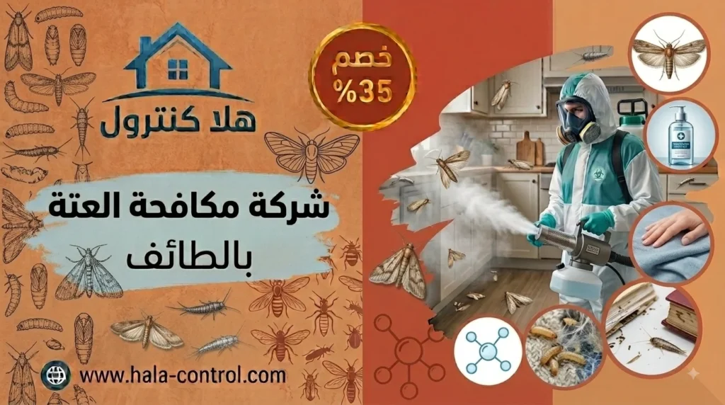 شركة مكافحة العتة بالطائف