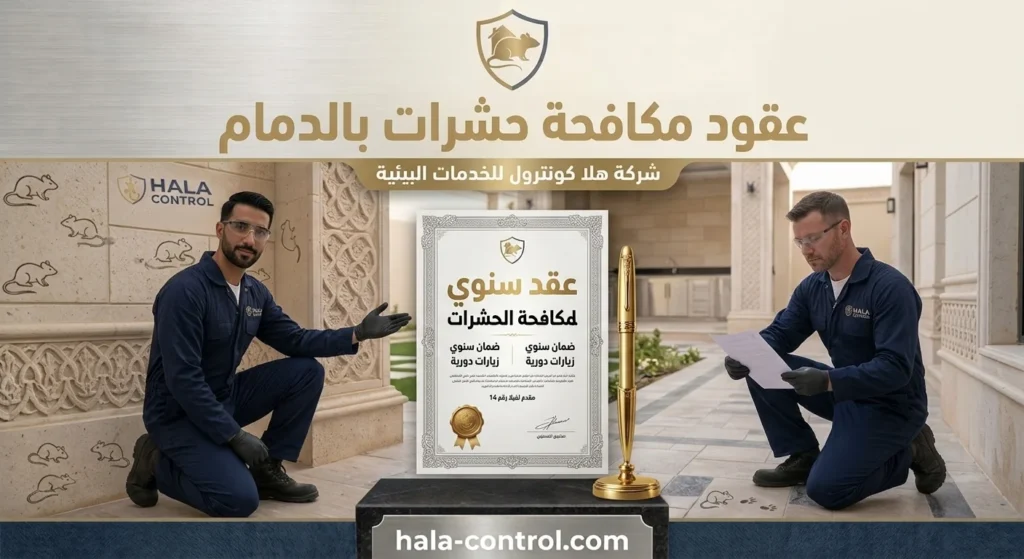 عقود مكافحة حشرات بالدمام