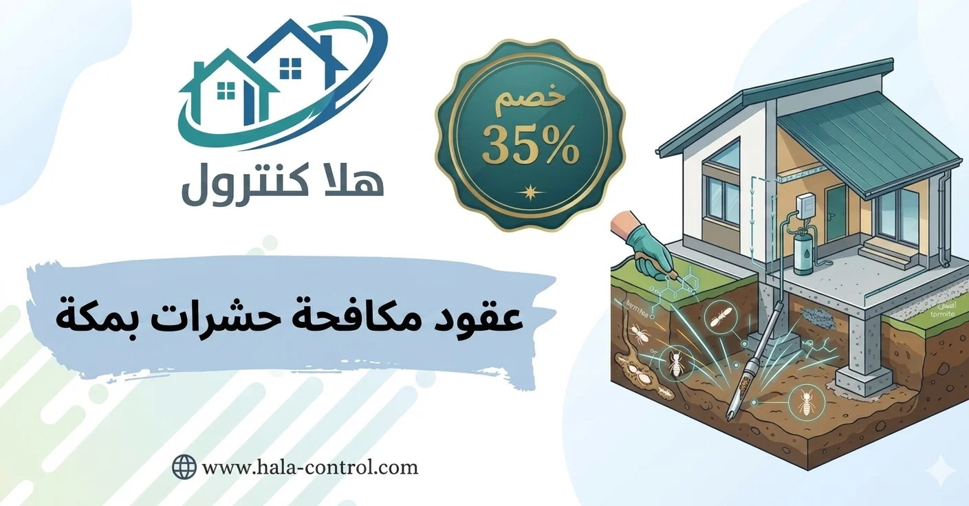 عقود مكافحة حشرات بمكة