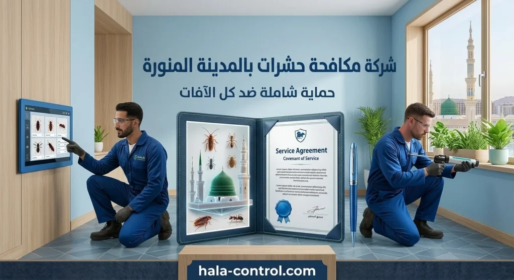 شركة مكافحة حشرات بالمدينة