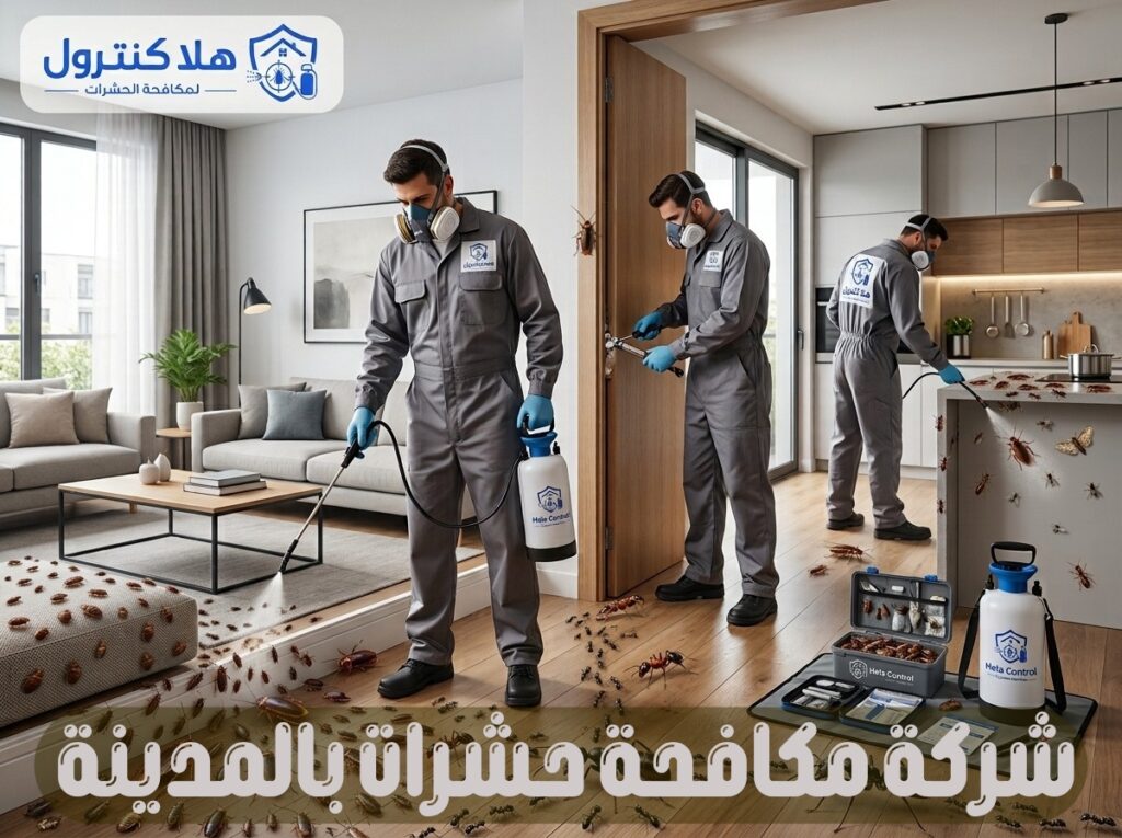 شركة مكافحة حشرات بالمدينة